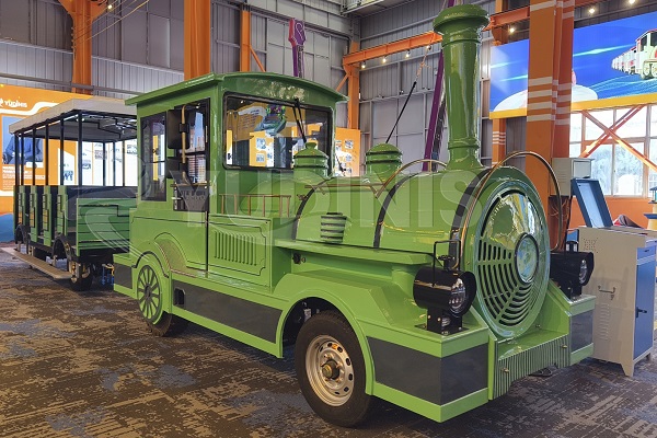 trackless train ride