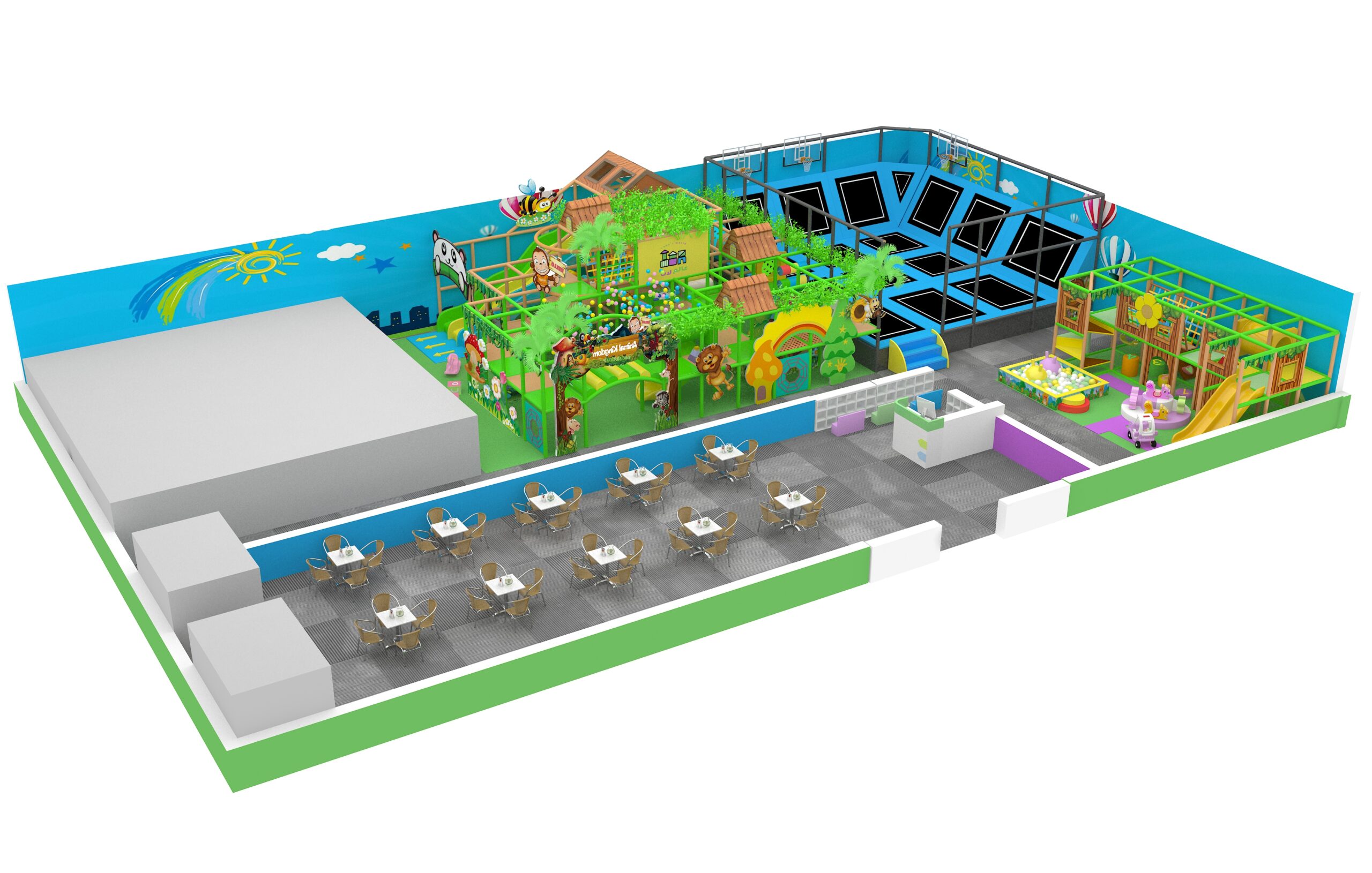 ocean themed indoor playground