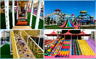 How Can a Non-Powered Amusement Park Reduce Long-Term Energy and Maintenance Costs?