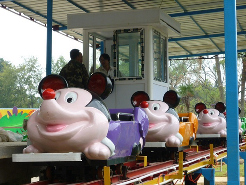 Why Does a Wild Mouse Roller Coaster Appeal to Families Who Avoid Extreme Coasters?