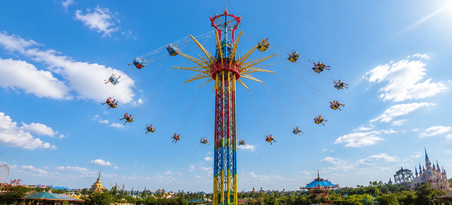 Is a Giant Sky Flyer Ride a Profitable Investment for Theme Parks and Resorts?